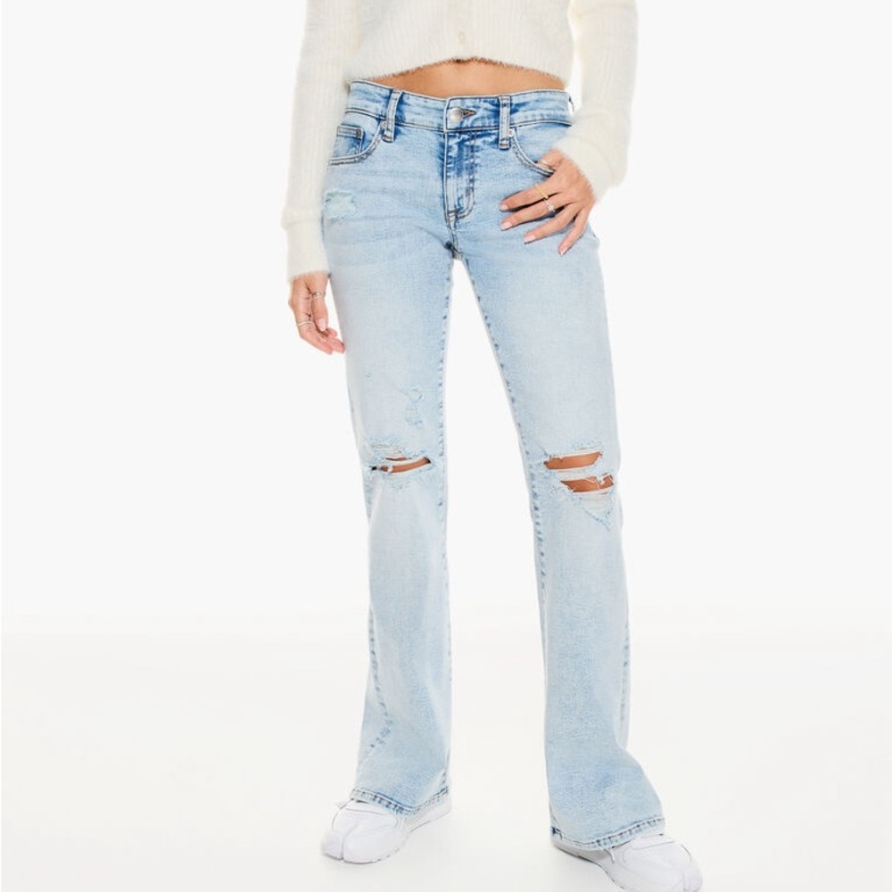 Aeropostale Low Rise Flare Jeans